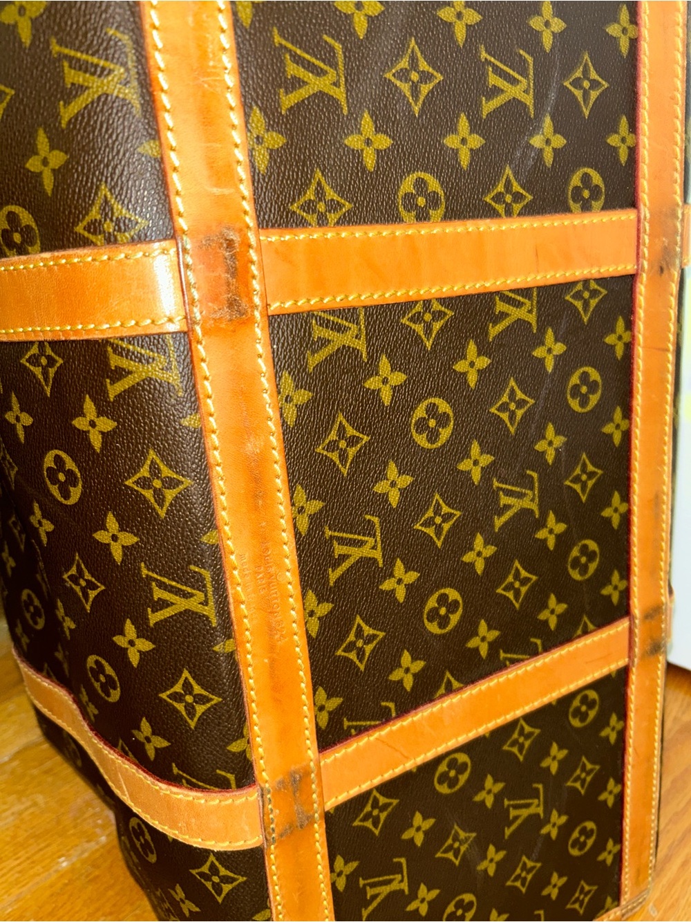 Vintage Louis Vuitton Sac Chaussures in monogram canvas leather - Picture 13 of 14